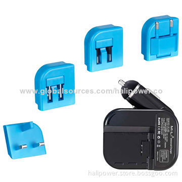 ABS Material Universal Travel Car Charger